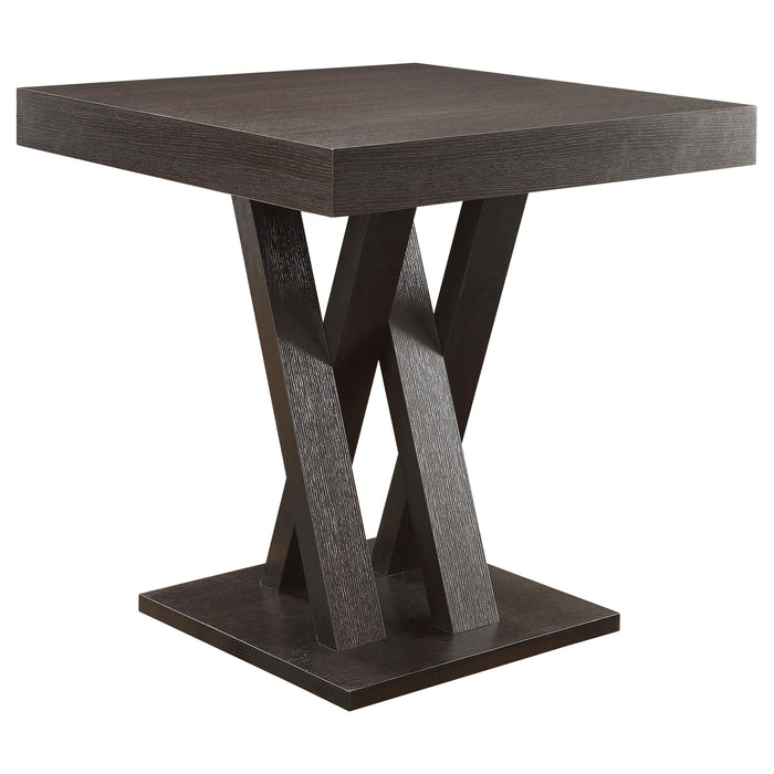 Freda Square Counter Height Table Cappuccino - Imperial Furniture (Las Vegas, NV) - Multi Location