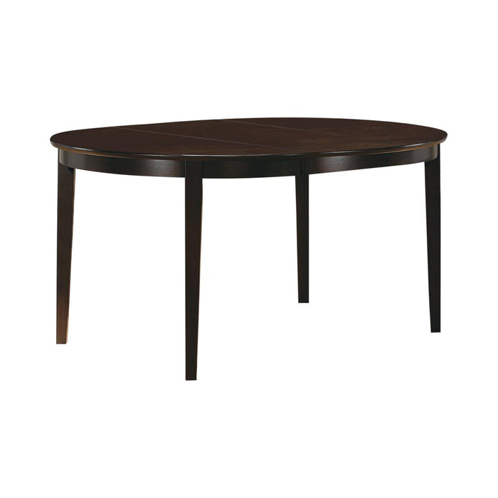 Gabriel Oval Dining Table Cappuccino - Imperial Furniture (Las Vegas, NV) - Multi Location