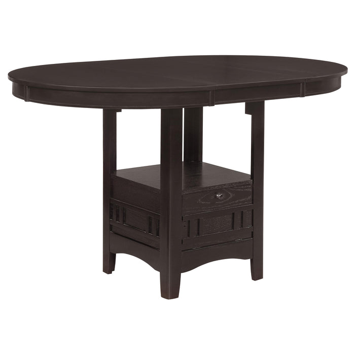 Lavon Oval Counter Height Table Espresso - Imperial Furniture (Las Vegas, NV) - Multi Location