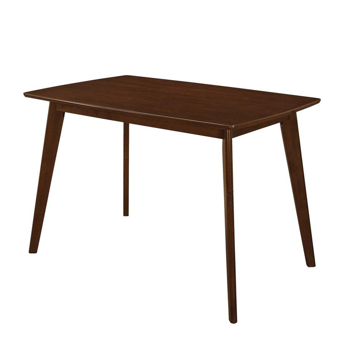 Kersey Dining Table with Angled Legs Chestnut - Imperial Furniture (Las Vegas, NV) - Multi Location