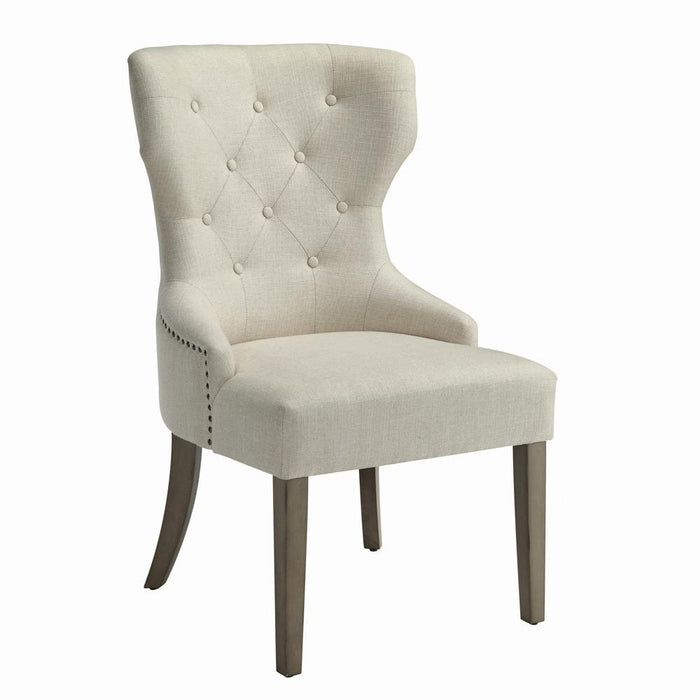 Baney Tufted Upholstered Dining Chair Beige - Imperial Furniture (Las Vegas, NV) - Multi Location
