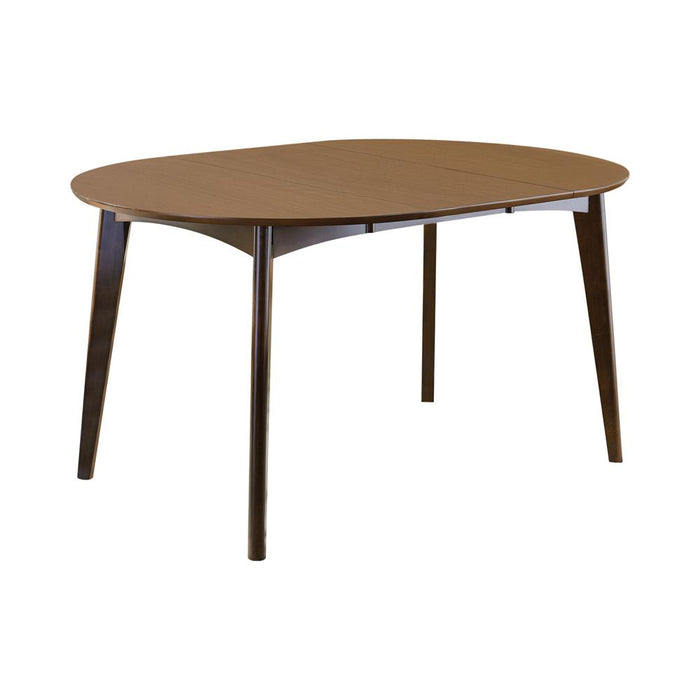 Jedda Oval Dining Table Dark Walnut - Imperial Furniture (Las Vegas, NV) - Multi Location