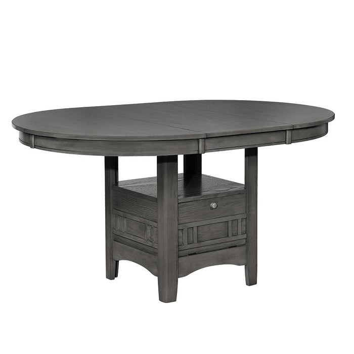 Lavon Dining Table with Storage Medium Grey - Imperial Furniture (Las Vegas, NV) - Multi Location