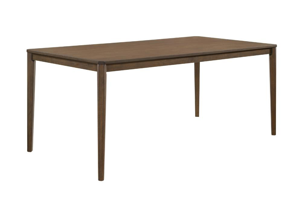 Wethersfield Dining Table with Clipped Corner Medium Walnut - Imperial Furniture (Las Vegas, NV) - Multi Location