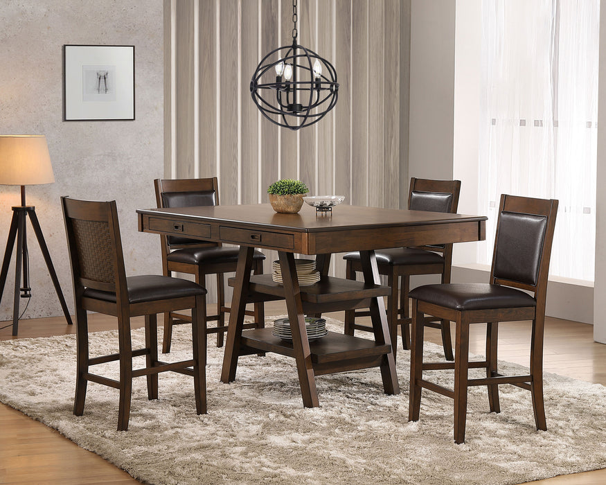 Dewey 5 Pc Counter Height Dining Sets - Imperial Furniture (Las Vegas, NV) - Multi Location