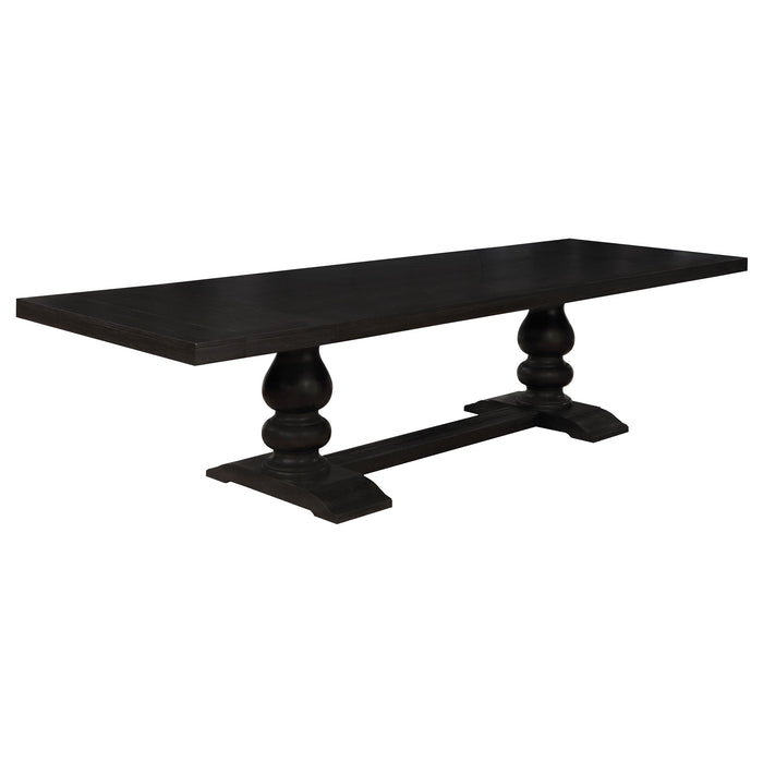 Phelps Rectangular Dining Table Antique Noir - Imperial Furniture (Las Vegas, NV) - Multi Location