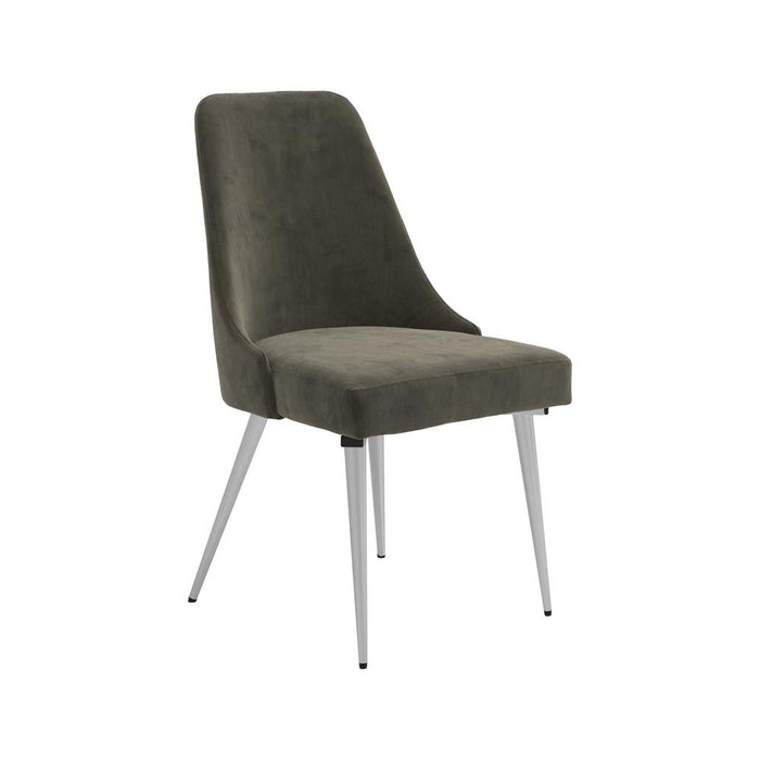 Cabianca Curved Back Side Chairs Grey (Set of 2) - Imperial Furniture (Las Vegas, NV) - Multi Location