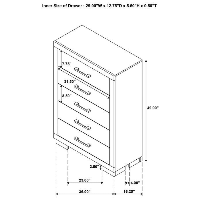 Jessica Minimalistic Platform Bedroom Set - Imperial Furniture (Las Vegas, NV) - Multi Location