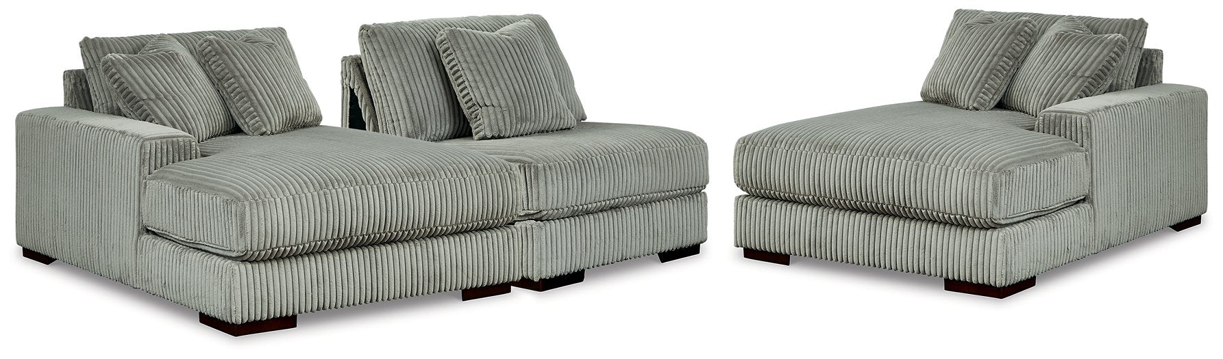 Lindyn Sectional with Double Chaise - Imperial Furniture (Las Vegas, NV) - Multi Location