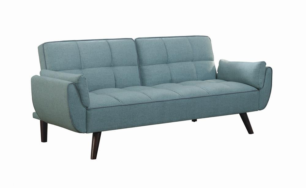 Caufield Biscuit-tufted Sofa Bed Turquoise Blue - Imperial Furniture (Las Vegas, NV) - Multi Location