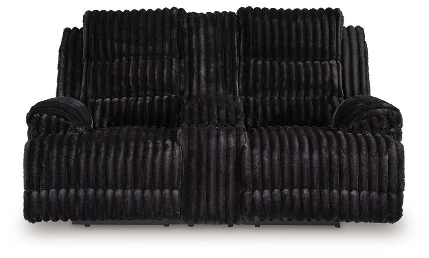 Rhine Falls Reclining Loveseat with Console - Imperial Furniture (Las Vegas, NV) - Multi Location