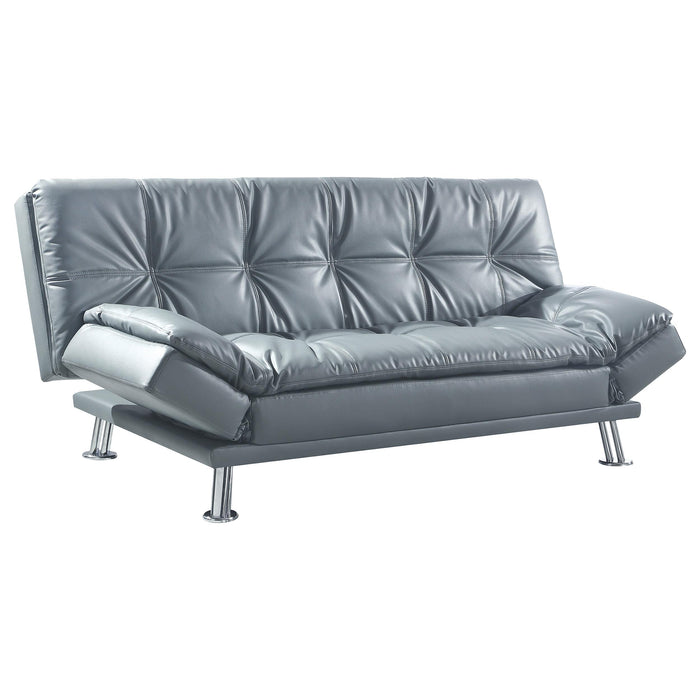Dilleston Tufted Back Upholstered Sofa Bed Grey - Imperial Furniture (Las Vegas, NV) - Multi Location