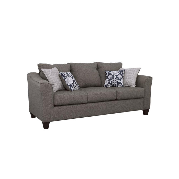 Salizar Flared Arm Sofa Grey - Imperial Furniture (Las Vegas, NV) - Multi Location