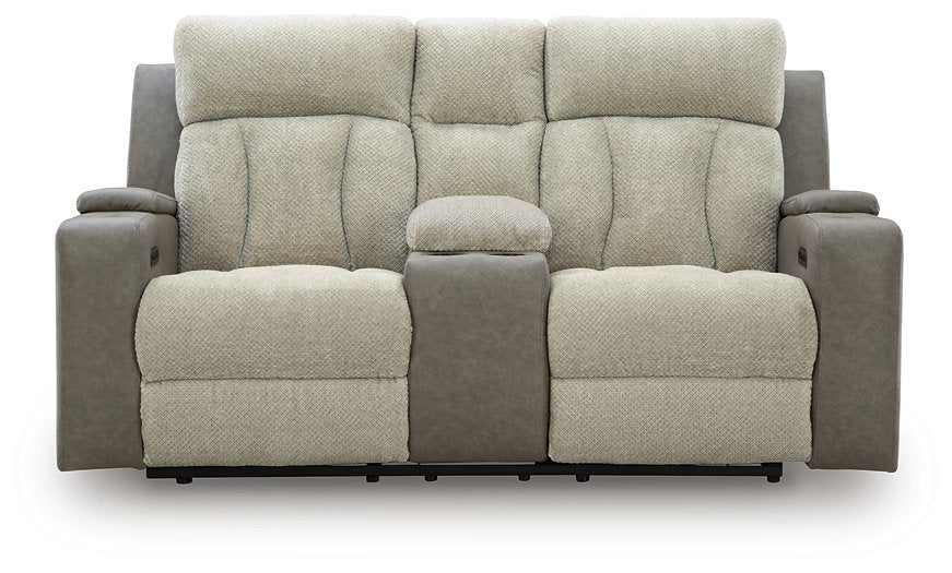 WhipLash Power Reclining Loveseat with Console - Imperial Furniture (Las Vegas, NV) - Multi Location