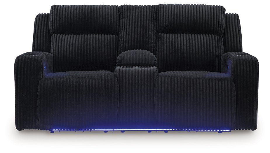 Forest Lake Power Reclining Loveseat with Console - Imperial Furniture (Las Vegas, NV) - Multi Location