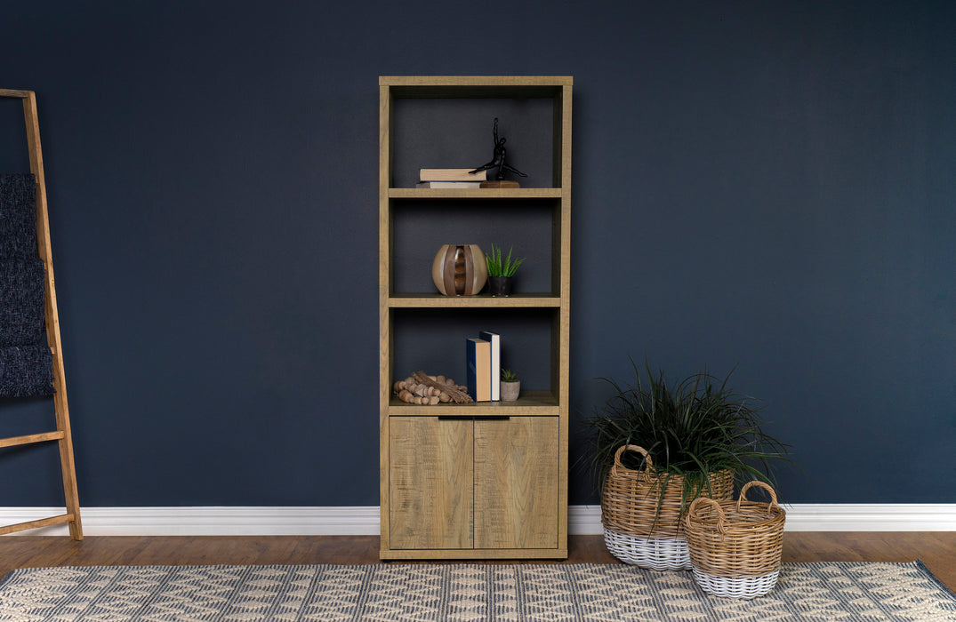 Tabby 3-Shelf Engineered Wood Media Tower Mango - Imperial Furniture (Las Vegas, NV) - Multi Location