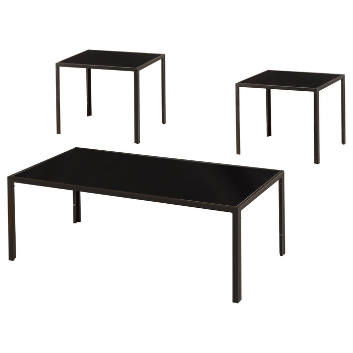 Brock 3-piece Occasional Table Set Warm Medium Brown - Imperial Furniture (Las Vegas, NV) - Multi Location