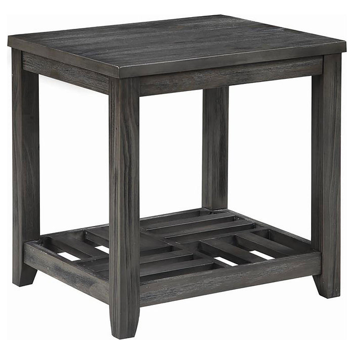 Cliffview 1-shelf Rectangular End Table Grey - Imperial Furniture (Las Vegas, NV) - Multi Location