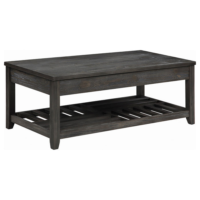 Cliffview Lift Top Coffee Table with Storage Cavities Grey - Imperial Furniture (Las Vegas, NV) - Multi Location