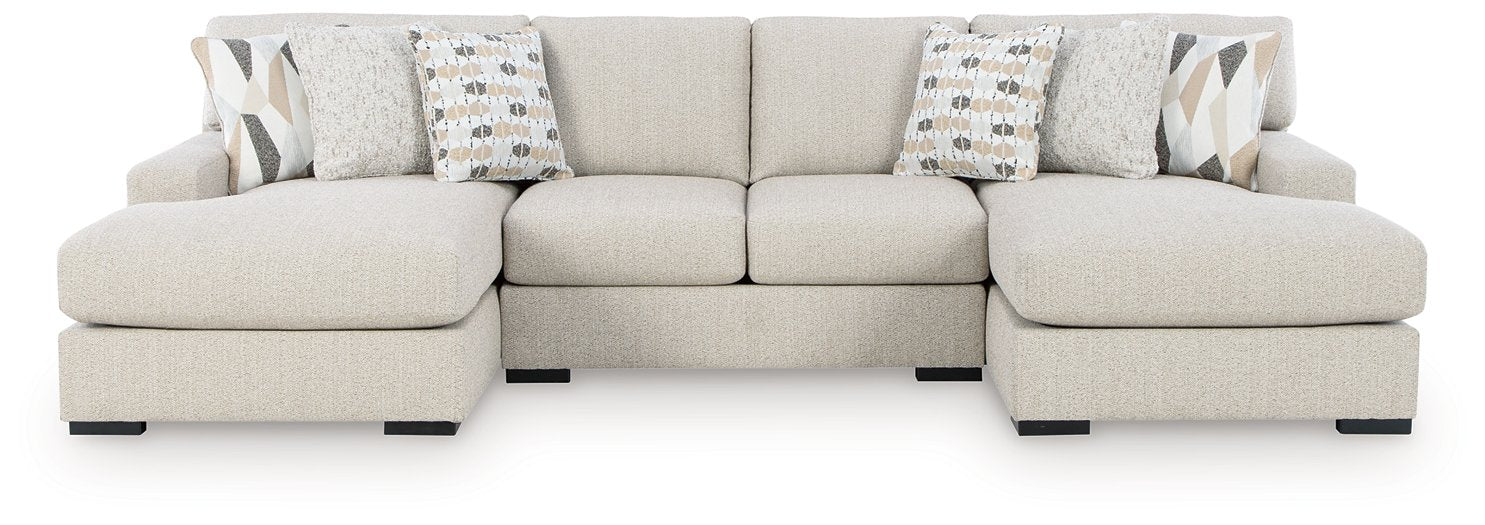 Laurelgrove Double Chaise Sectional - Imperial Furniture (Las Vegas, NV) - Multi Location
