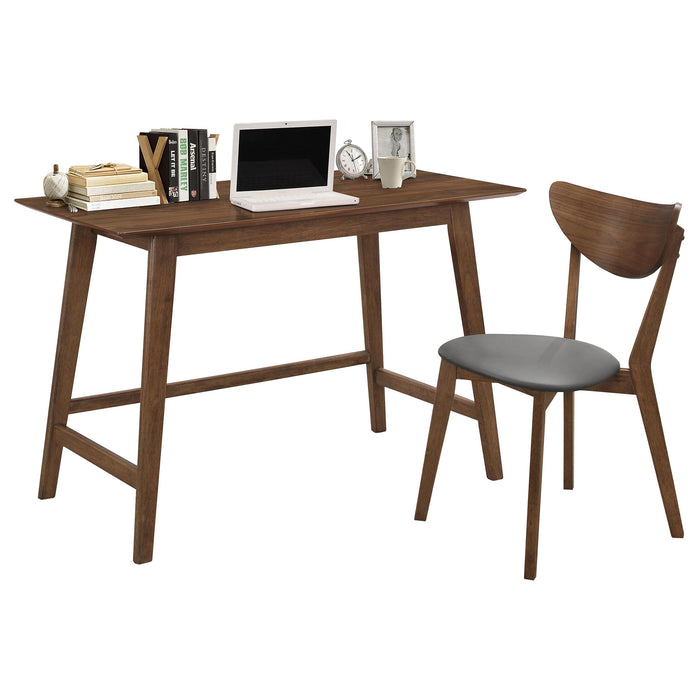 Karri 2-piece Writing Desk Set Walnut - Imperial Furniture (Las Vegas, NV) - Multi Location