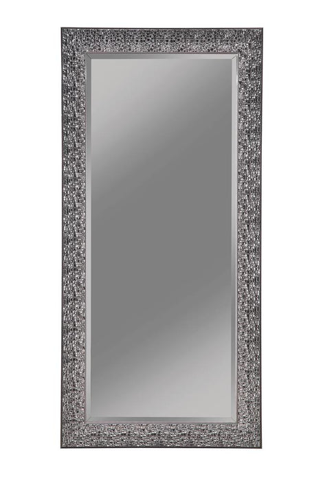 Rollins Rectangular Floor Mirror Black - Imperial Furniture (Las Vegas, NV) - Multi Location