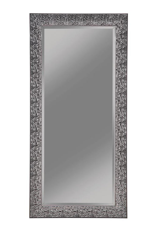 Rollins Rectangular Floor Mirror Black - Imperial Furniture (Las Vegas, NV) - Multi Location