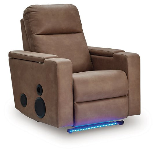 Lorrenton Power Glider Recliner with Audio System - Imperial Furniture (Las Vegas, NV) - Multi Location