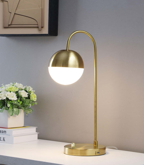 Merrick Round Arched Table Lamp Gold - Imperial Furniture (Las Vegas, NV) - Multi Location
