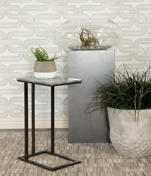 Vicente Accent Table with Marble Top Grey - Imperial Furniture (Las Vegas, NV) - Multi Location