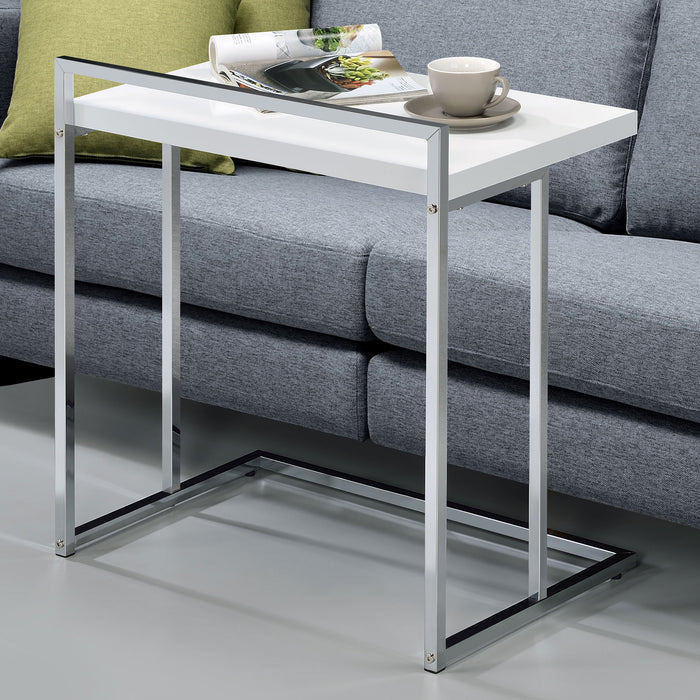 Dani Rectangular Snack Table with Metal Base - Imperial Furniture (Las Vegas, NV) - Multi Location