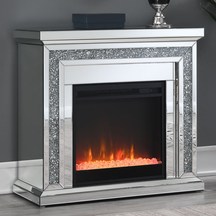 Lorelai Rectangular Freestanding Fireplace Mirror - Imperial Furniture (Las Vegas, NV) - Multi Location