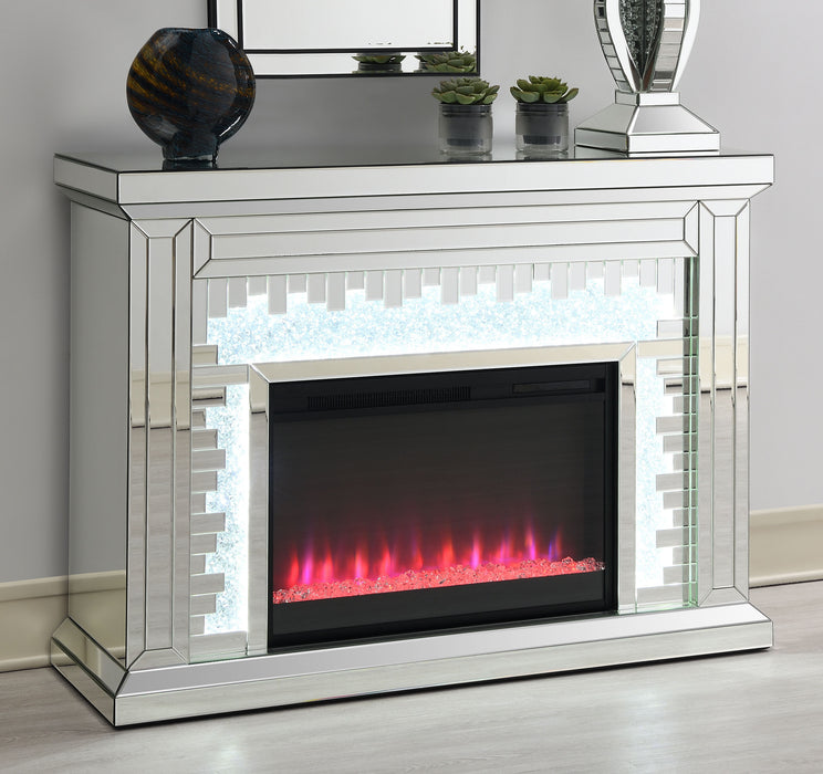 Gilmore Rectangular Freestanding Fireplace Mirror - Imperial Furniture (Las Vegas, NV) - Multi Location