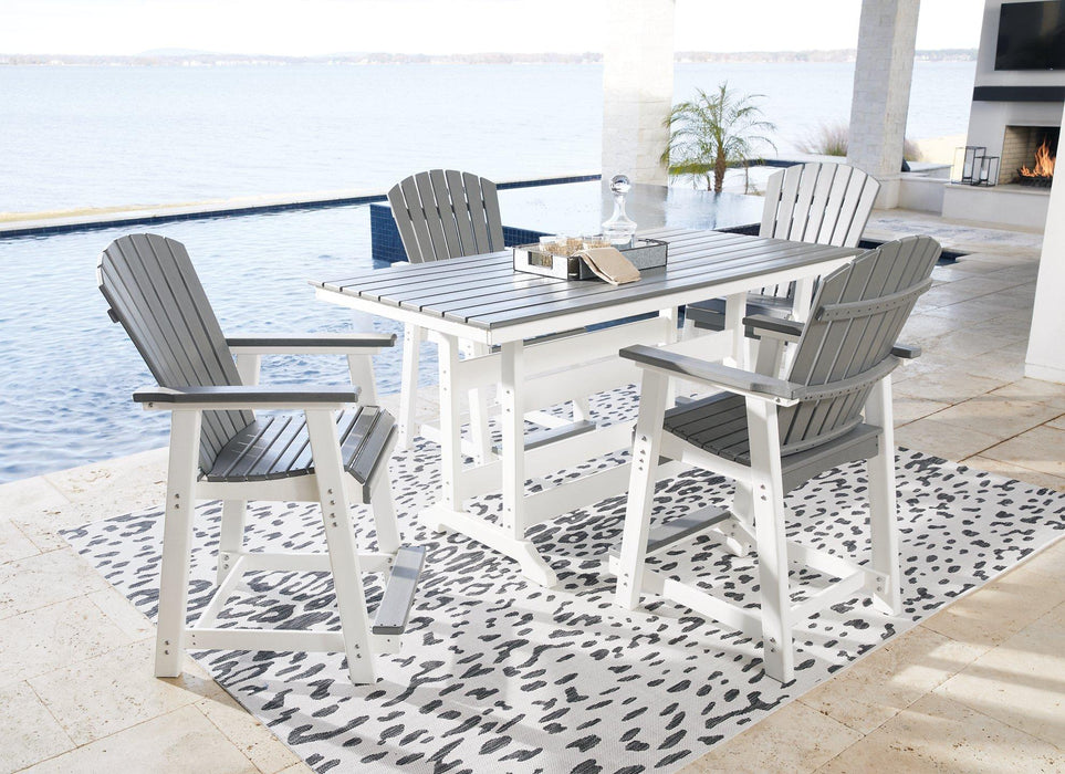 Transville Outdoor Dining Set - Imperial Furniture (Las Vegas, NV) - Multi Location
