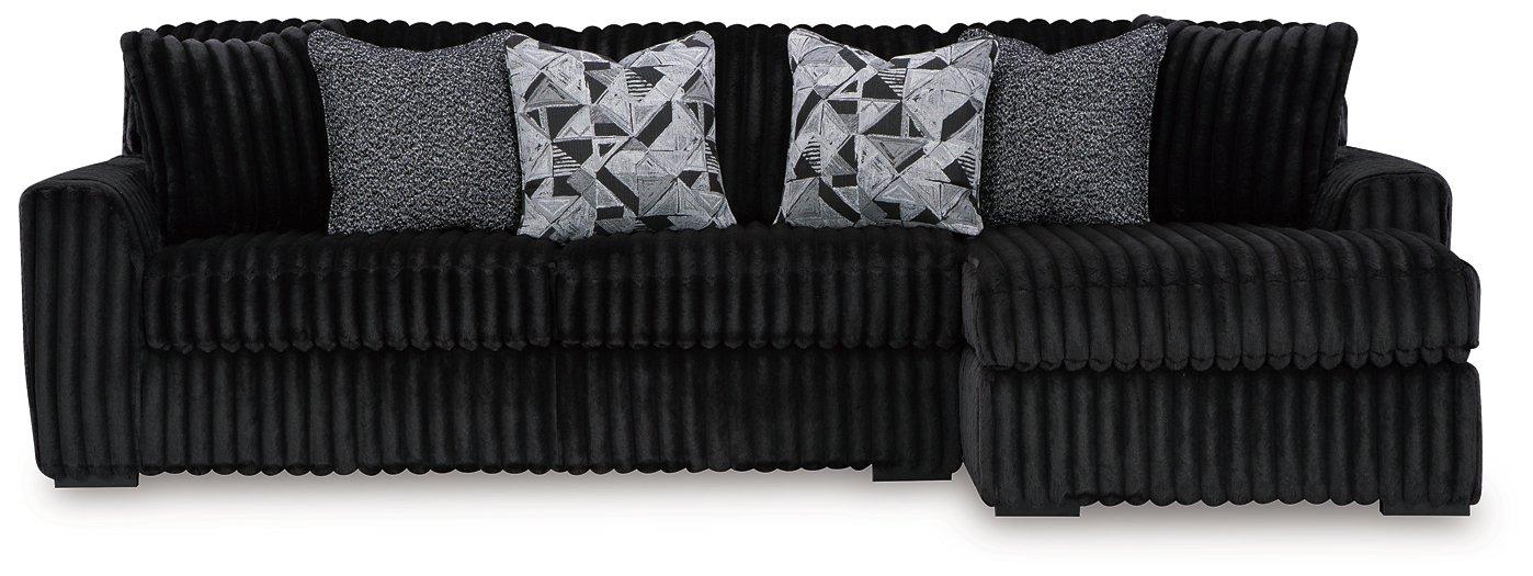 Midnight-Madness Sectional Sofa with Chaise - Imperial Furniture (Las Vegas, NV) - Multi Location