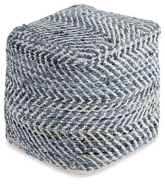 Chevron Pouf - Imperial Furniture (Las Vegas, NV) - Multi Location