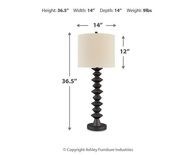 Luanndon Lamp Set - Imperial Furniture (Las Vegas, NV) - Multi Location