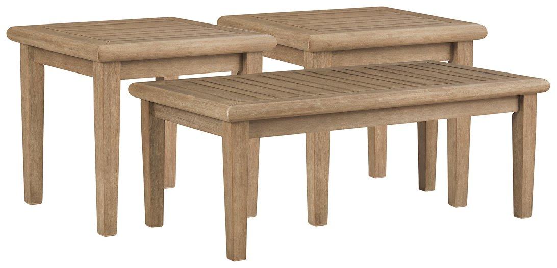 Gerianne Outdoor Occasional Table Set - Imperial Furniture (Las Vegas, NV) - Multi Location