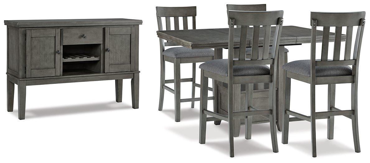 Hallanden Counter Height Dining Room Set - Imperial Furniture (Las Vegas, NV) - Multi Location