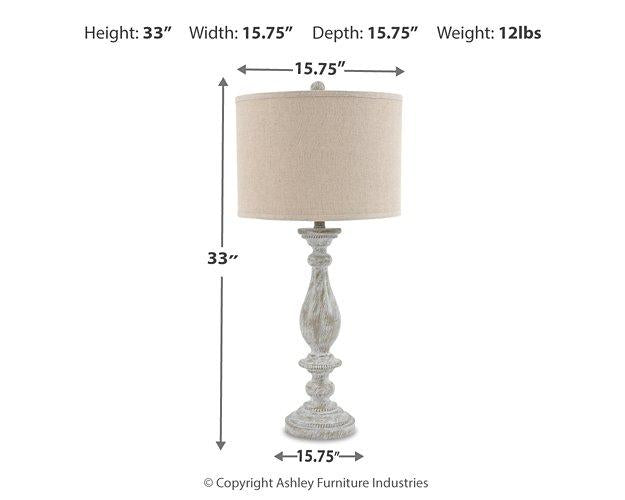 Bernadate Lamp Set - Imperial Furniture (Las Vegas, NV) - Multi Location