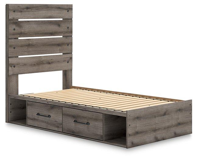 Graystorm Bed with Storage - Imperial Furniture (Las Vegas, NV) - Multi Location
