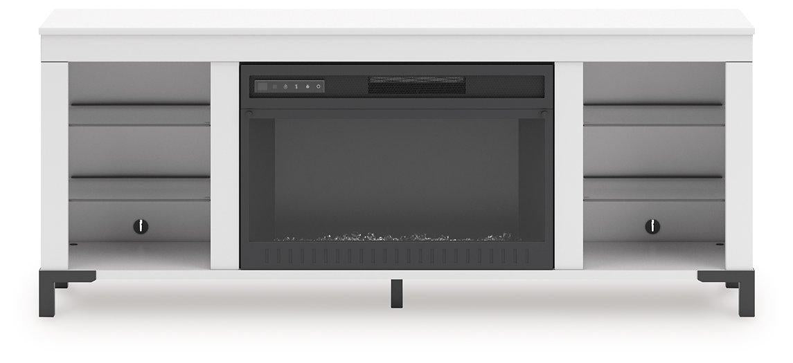 Brollevi 60" TV Stand with Electric Fireplace - Imperial Furniture (Las Vegas, NV) - Multi Location