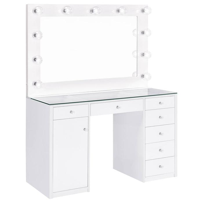 Acena Vanity Table and Mirror - Imperial Furniture (Las Vegas, NV) - Multi Location