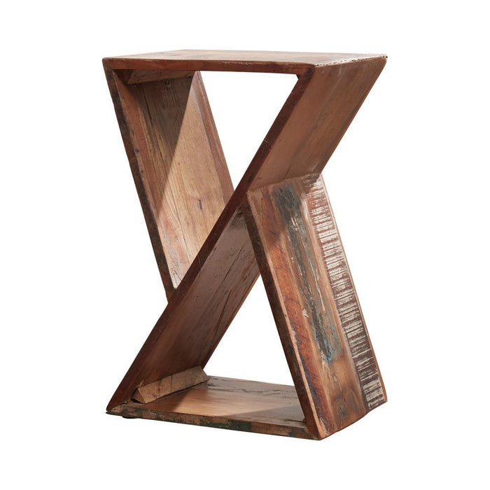 Lily Geometric Accent Table Natural - Imperial Furniture (Las Vegas, NV) - Multi Location