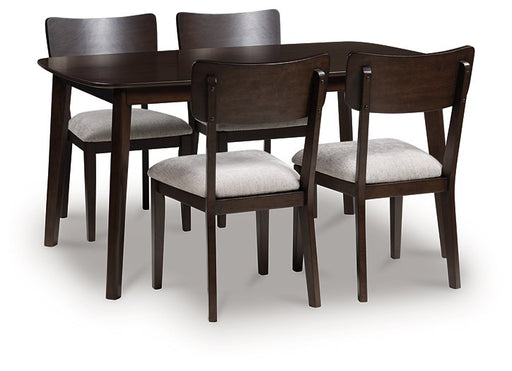 Mallenette Dining Table and 4 Chairs (Set of 5) - Imperial Furniture (Las Vegas, NV) - Multi Location