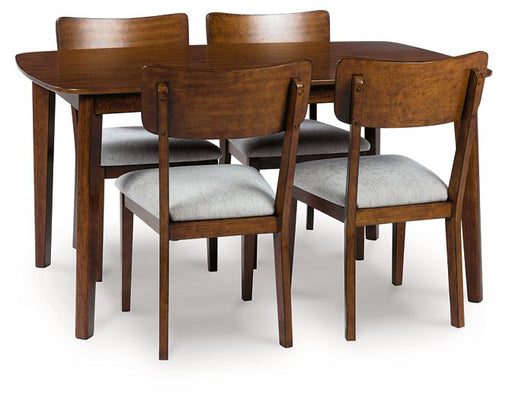 Tameride Dining Table and 4 Chairs (Set of 5) - Imperial Furniture (Las Vegas, NV) - Multi Location