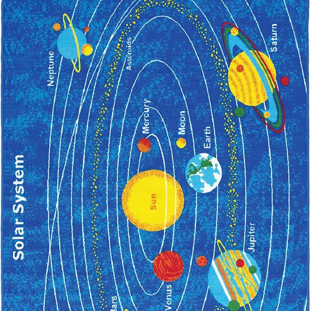 Abbey Solar System 4' 9" X 6' 9" Area Rug - Imperial Furniture (Las Vegas, NV) - Multi Location