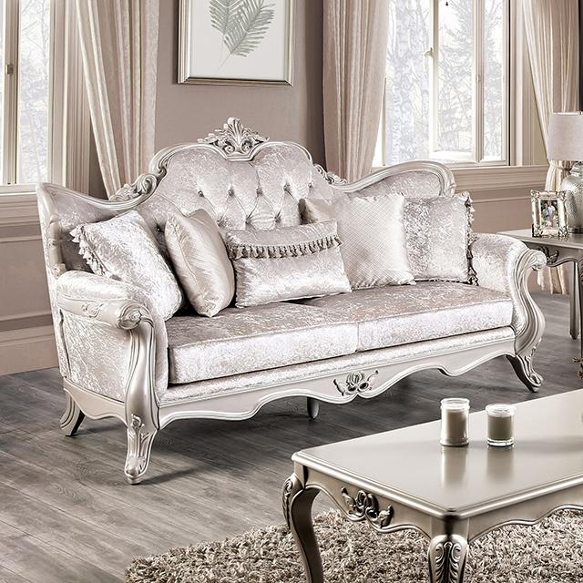 Acapulco White & Espresso Sofa - Imperial Furniture (Las Vegas, NV) - Multi Location