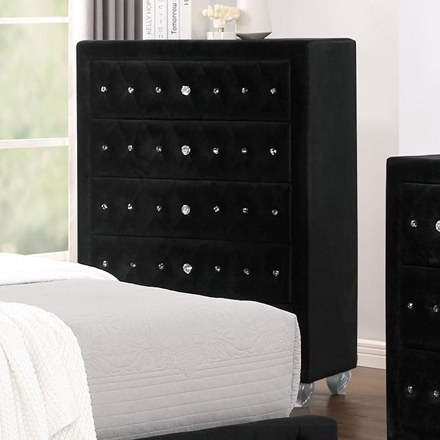 Zohar Chest Black - Imperial Furniture (Las Vegas, NV) - Multi Location