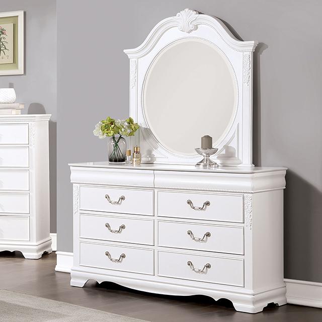 ALECIA Dresser, White - Imperial Furniture (Las Vegas, NV) - Multi Location